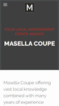 Mobile Screenshot of masellacoupe.co.uk