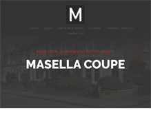 Tablet Screenshot of masellacoupe.co.uk